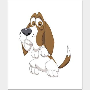 Basset Hound Posters and Art